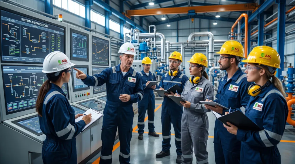 Capacitación técnica especializada para profesionales de la industria energética, petrolera y de procesos en temas de producción, yacimientos y optimización operativa.