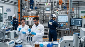 Ingeniería y desarrollo de soluciones en productos químicos para optimizar procesos industriales, mejorar la eficiencia operativa y proteger equipos.